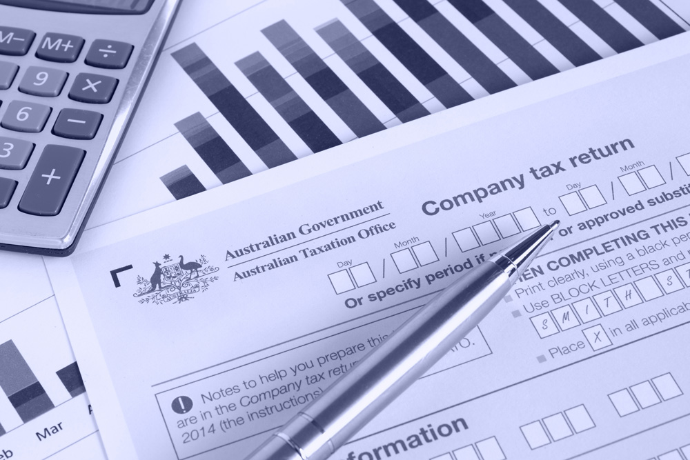 Company tax return form ACN